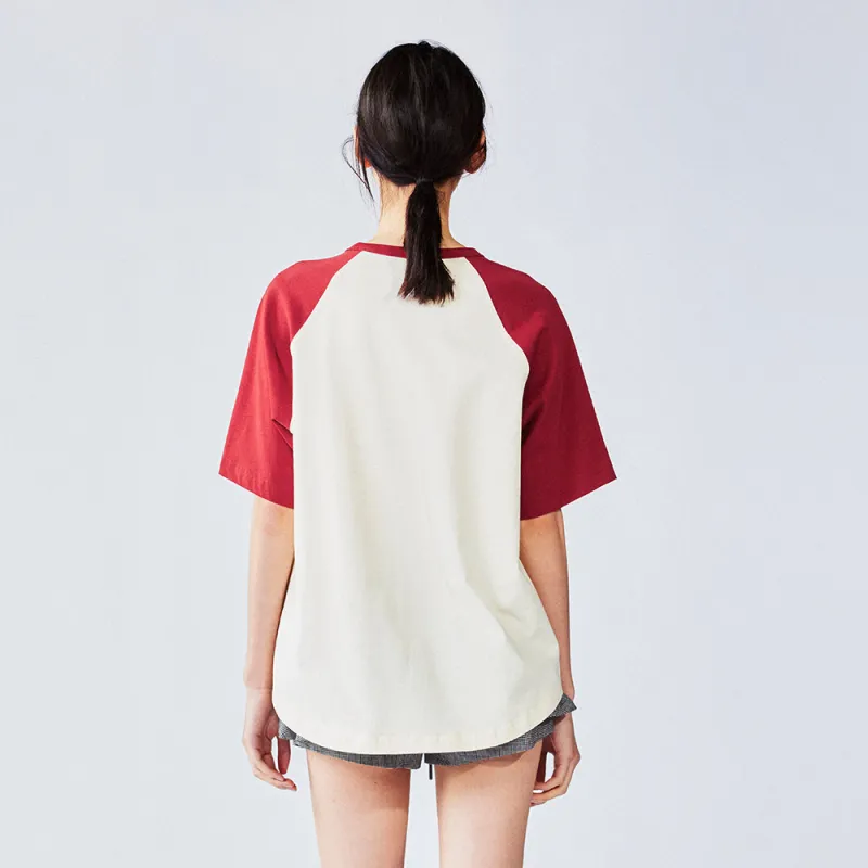 UOOYAA T Shirts Women's Ecru-3