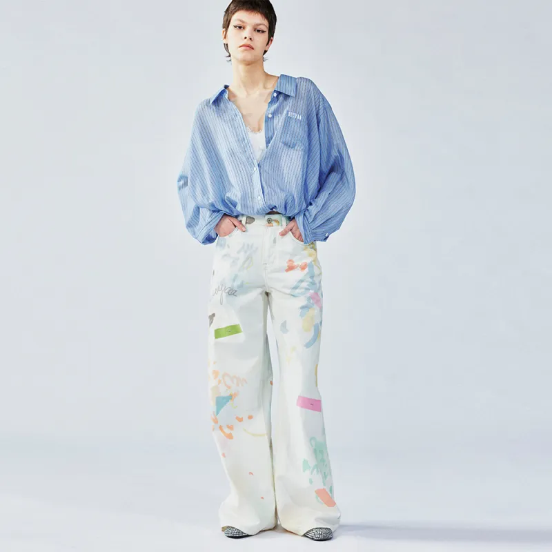 UOOYAA Jeans Women's Multicolor-4