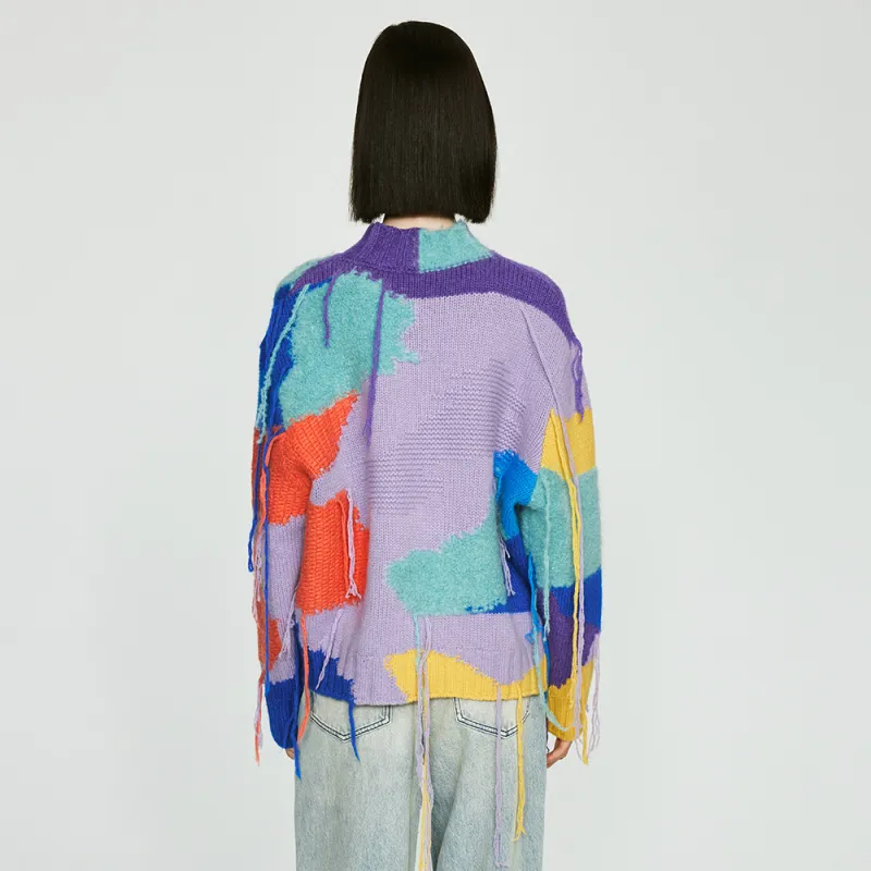 UOOYAA Sweaters Women's Multicolor-2