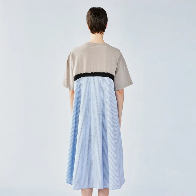 UOOYAA Short Sleeved Dress Women's-3