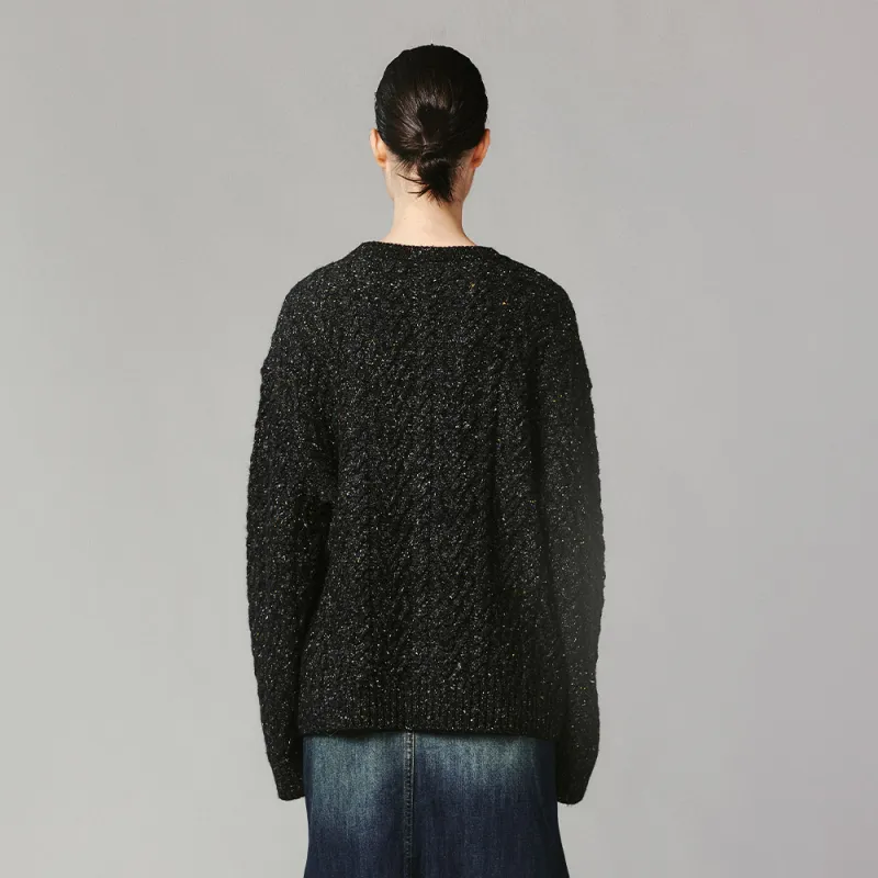 UOOYAA Sweaters Women's Dark Gray-2