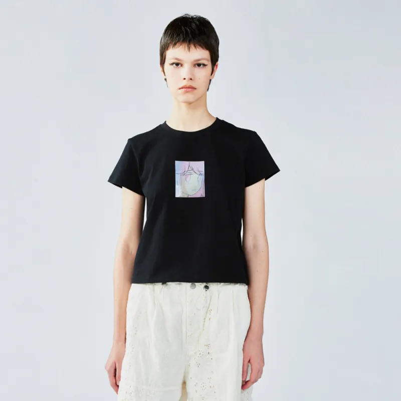 UOOYAA T Shirts Women's Black-2