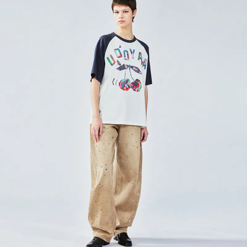 UOOYAA Raglan Sleeve T Shirt Women's-4