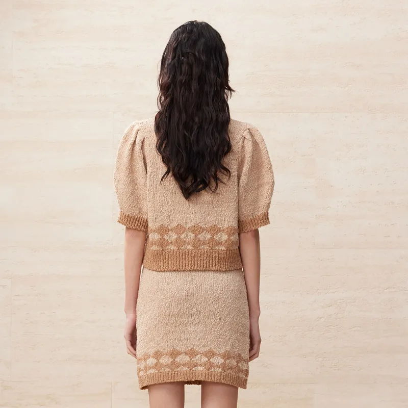 UOOYAA Knitwear Women's Brown-2