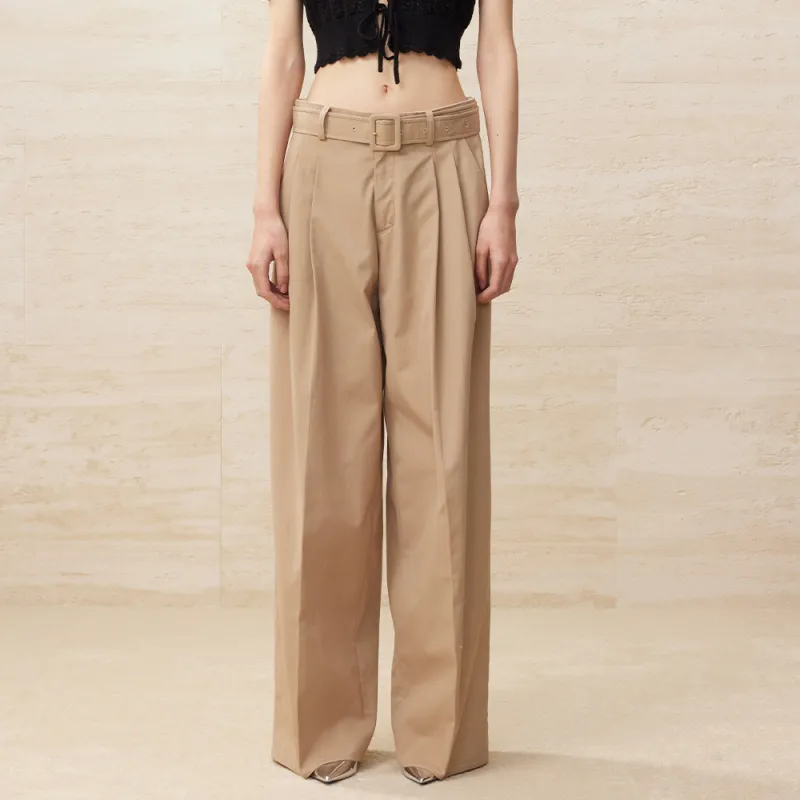 UOOYAA Casual Pants Women's Khaki-2