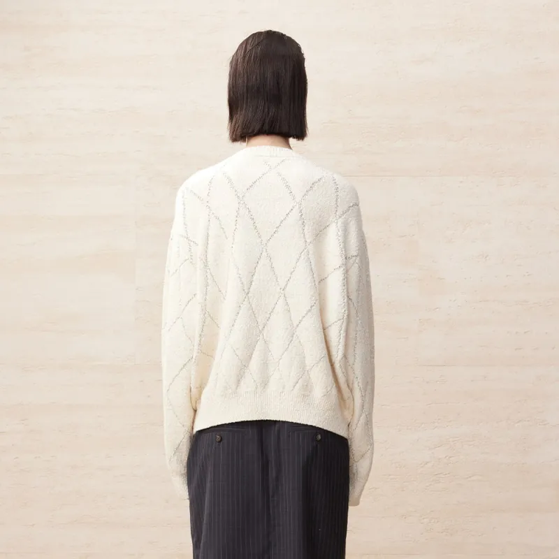 UOOYAA Knitwear Women's Ecru-2