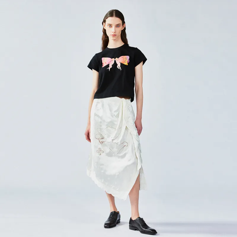 UOOYAA Casual Long Skirt Women's-5