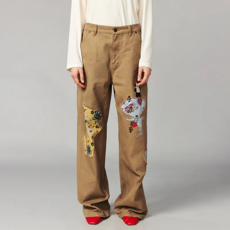 UOOYAA Cargo Pants Women's Khaki-2