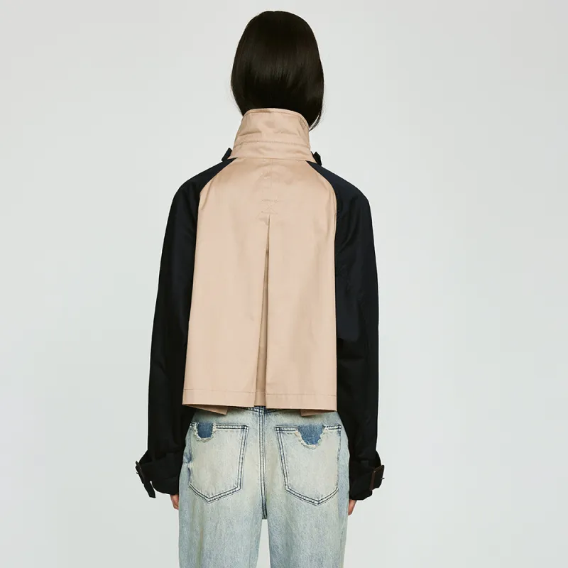 UOOYAA Trench Coats Women's Khaki-2