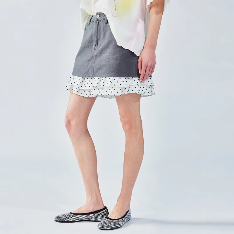 UOOYAA Casual Short Skirts Women's-5