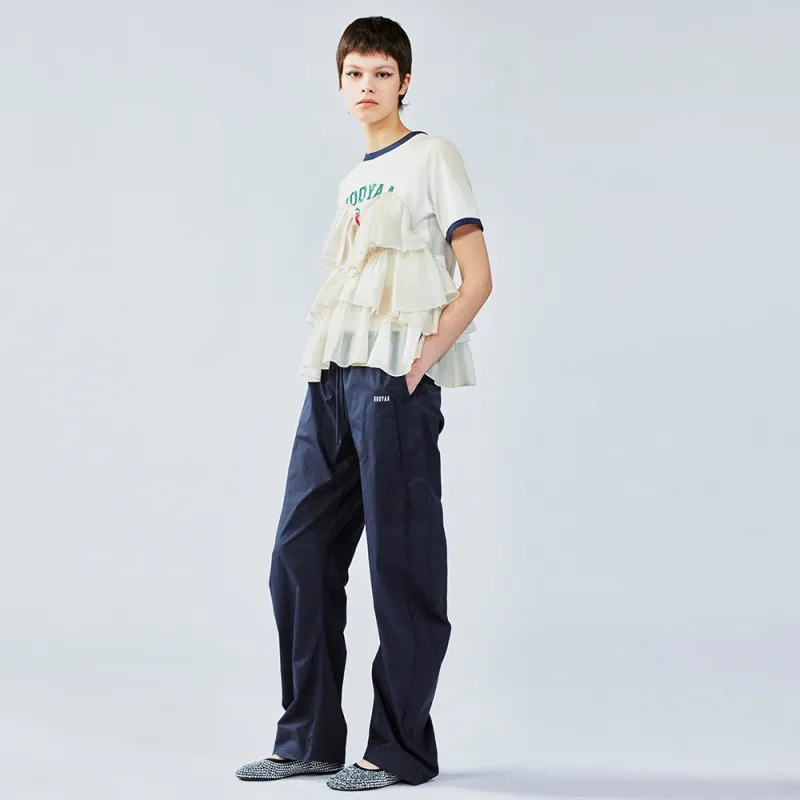 UOOYAA T Shirts Women's White-5