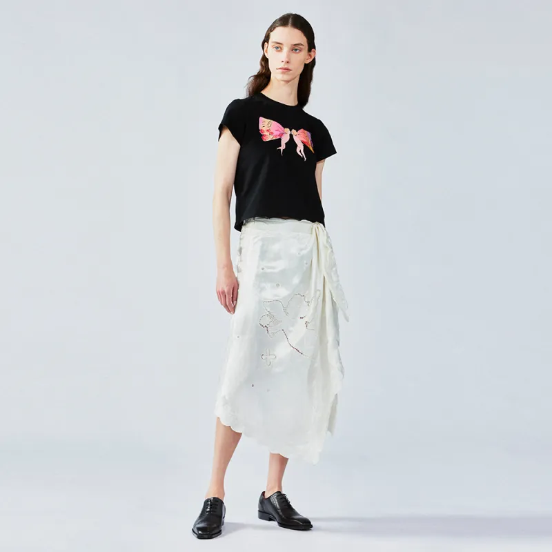 UOOYAA Casual Long Skirt Women's-4
