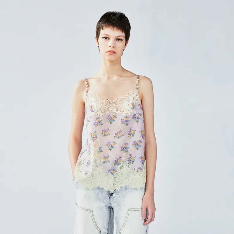 UOOYAA Camisoles Women's Print-2