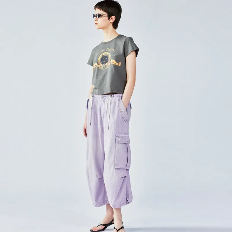 UOOYAA T Shirts Women's Gray-4