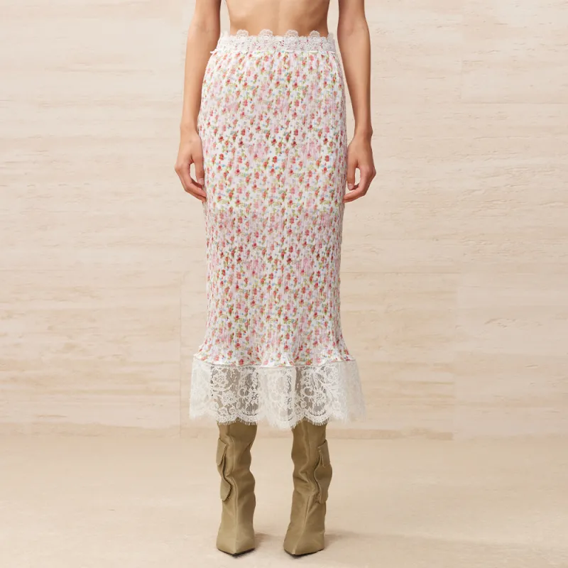 UOOYAA Casual Long Skirt Women's Print-2