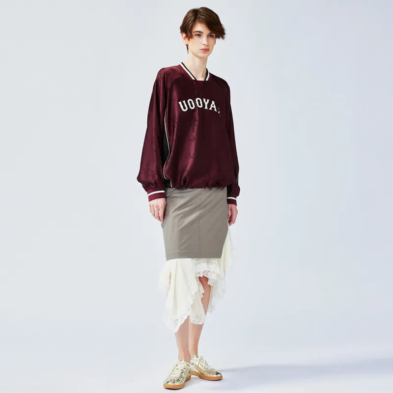 UOOYAA Sweatshirts Women's Burgundy-4