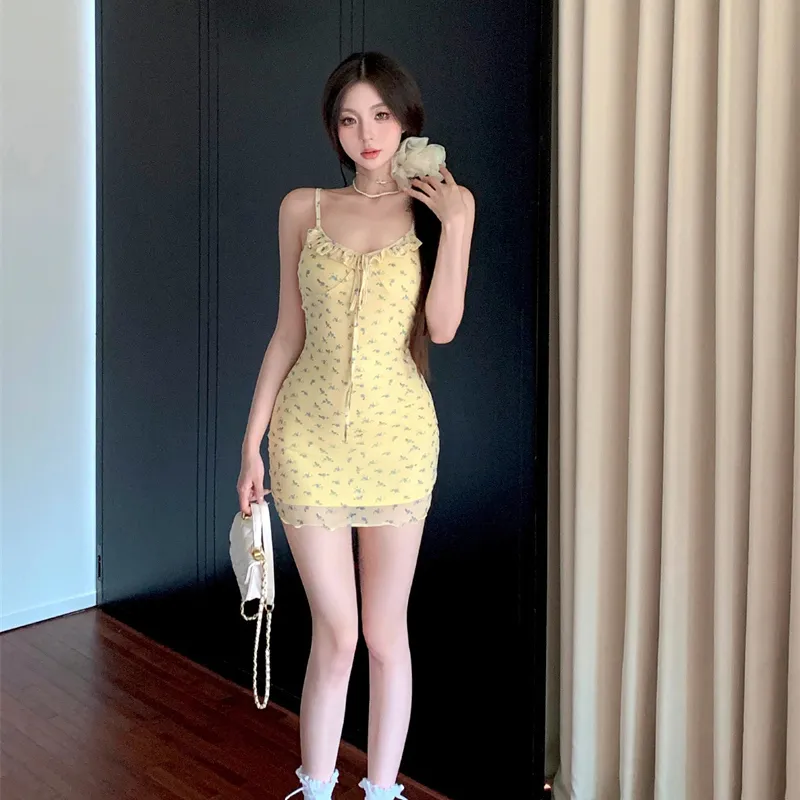 Qiuerle Slip Dresses Women's-8