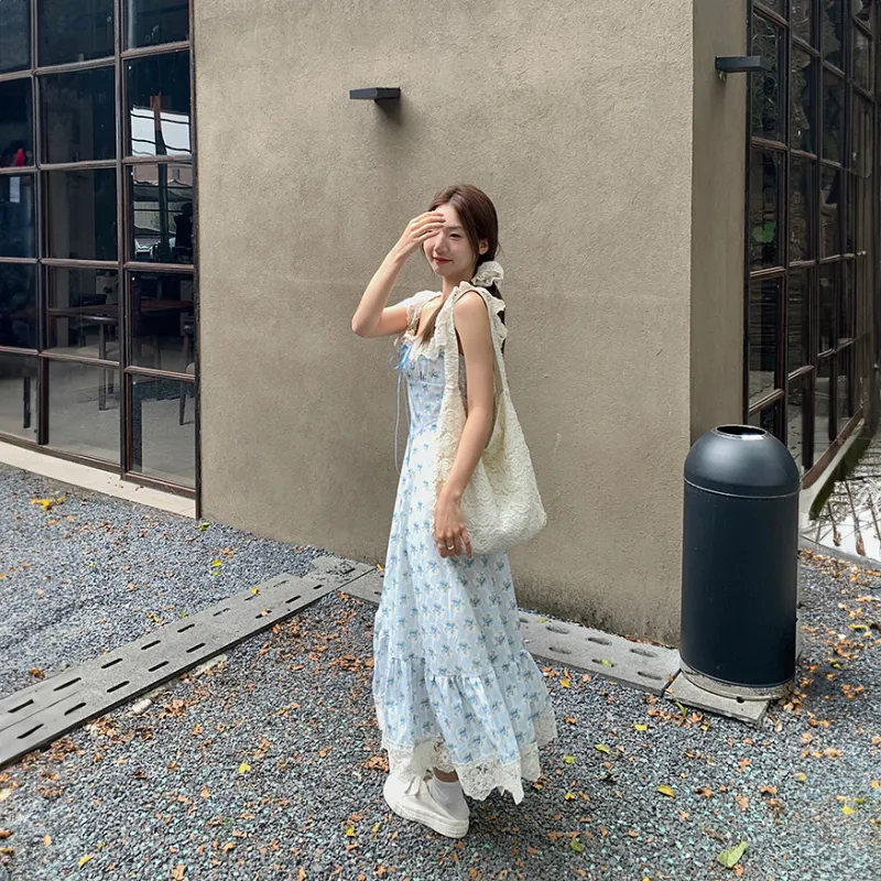 Qiuerle Short Sleeved Dress Women's-6