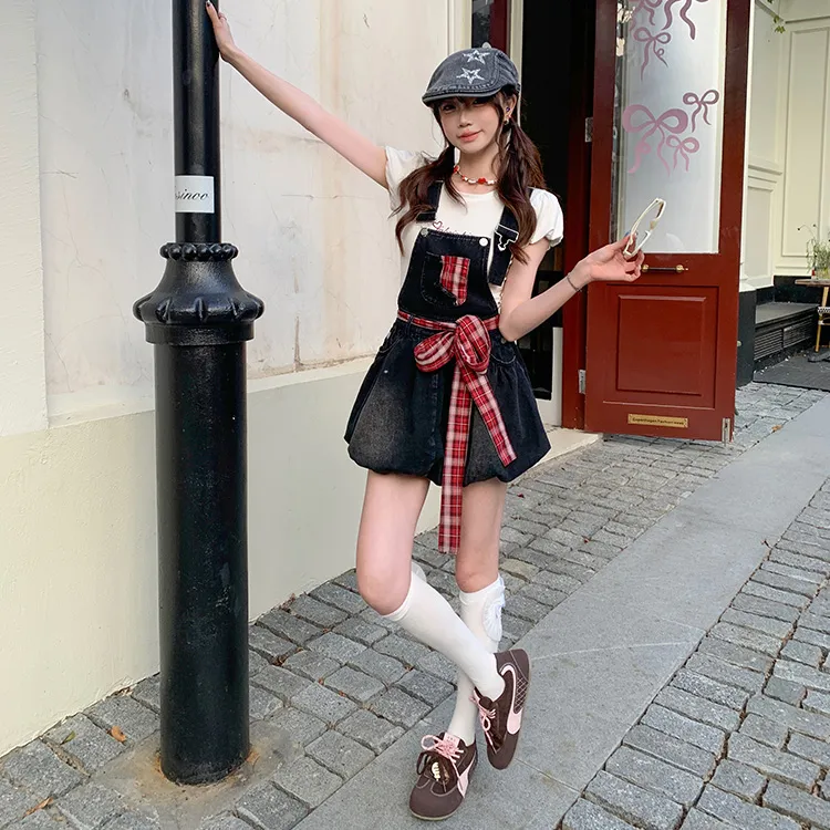 Qiuerle Two Piece Skirt Sets Women's-8