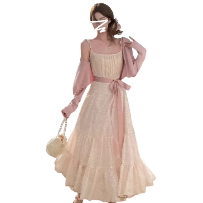 Qiuerle Slip Dresses Women's-10
