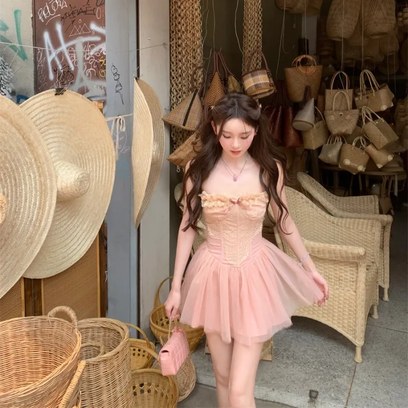 Qiuerle Slip Dresses Women's-3