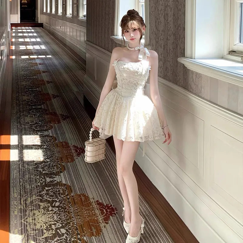 Qiuerle Sleeveless Dress Women's-4