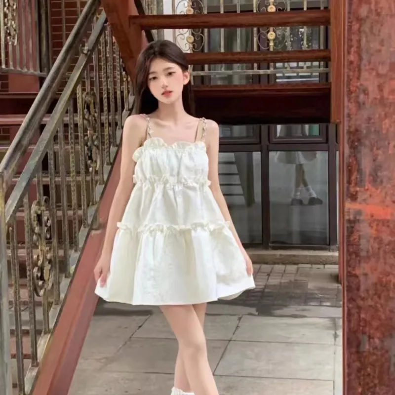 Qiuerle Slip Dresses Women's-2