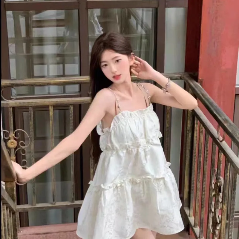 Qiuerle Slip Dresses Women's-4