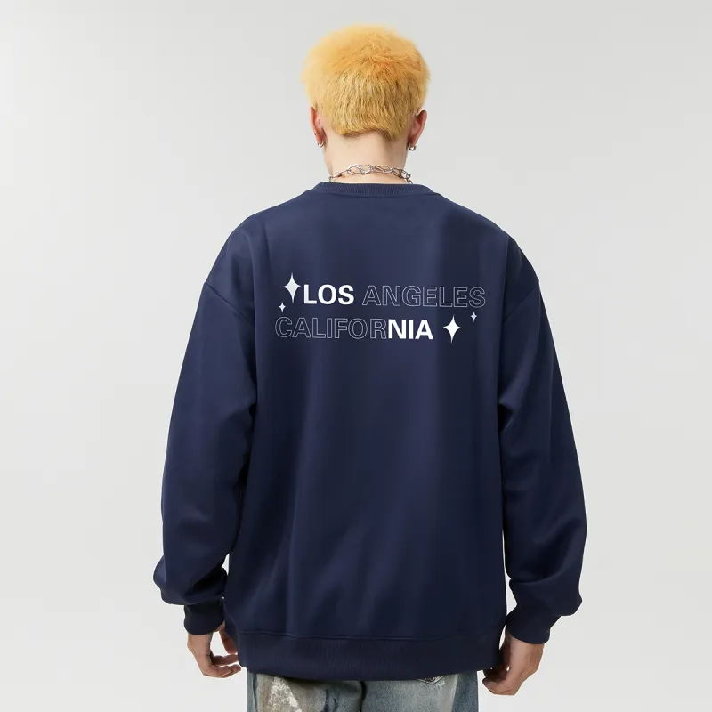 LUCKY BRAND Long Sleeved Sweatshirt Unisex-13