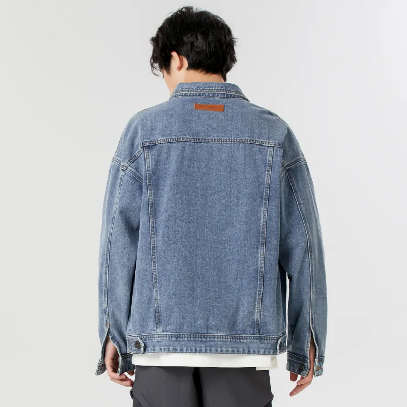 LUCKY BRAND Denim Jacket Unisex Blue-2