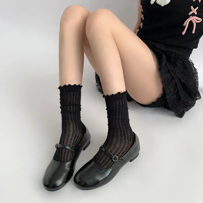 Evening Classroom Mid Calf Socks Women's 8 Pack-4