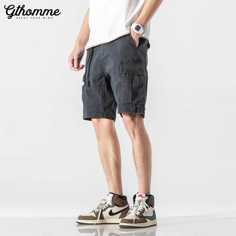 GTHOMME Summer Men's Cargo Shorts Unisex-8