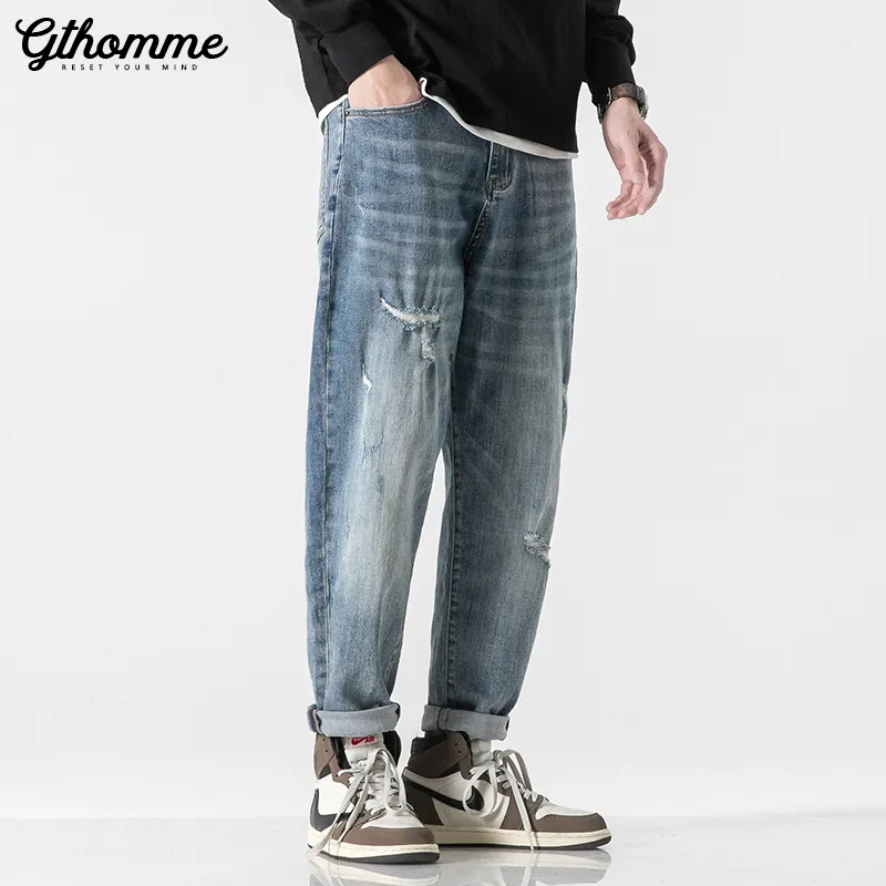 GTHOMME Jeans Men Blue-3
