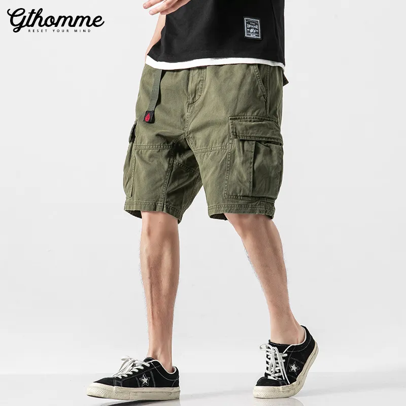 GTHOMME Summer Men's Cargo Shorts Unisex-1