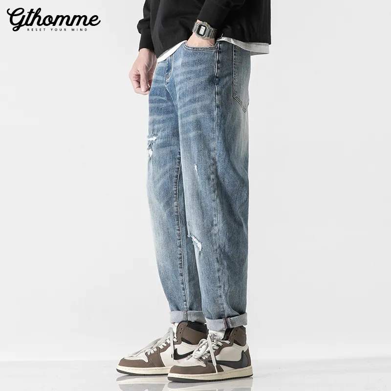 GTHOMME Jeans Men Blue-2