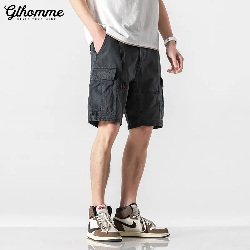 GTHOMME Summer Men's Cargo Shorts Unisex-9
