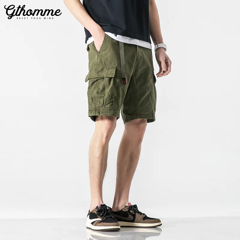 GTHOMME Summer Men's Cargo Shorts Unisex-4