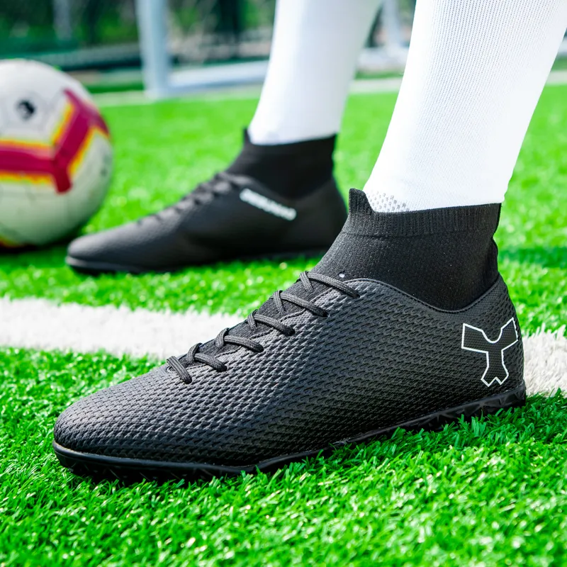 BIANSULONG FG Rubber Long Studs TF Rubber Broken Studs Cushioned Slip-Resistant Abrasion-Resistant Soccer Shoes Unisex-17