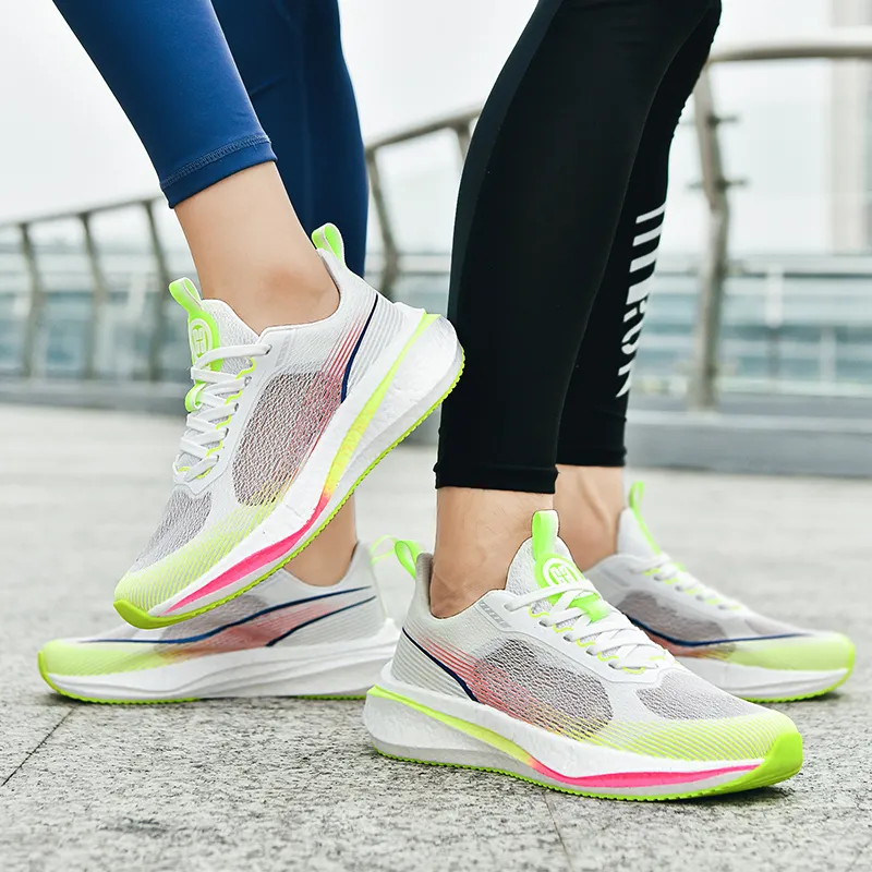 BIANSULONG Cushioning Anti Slip And Wear Resistant Balance Low Top Casual Running Shoes Men's-2