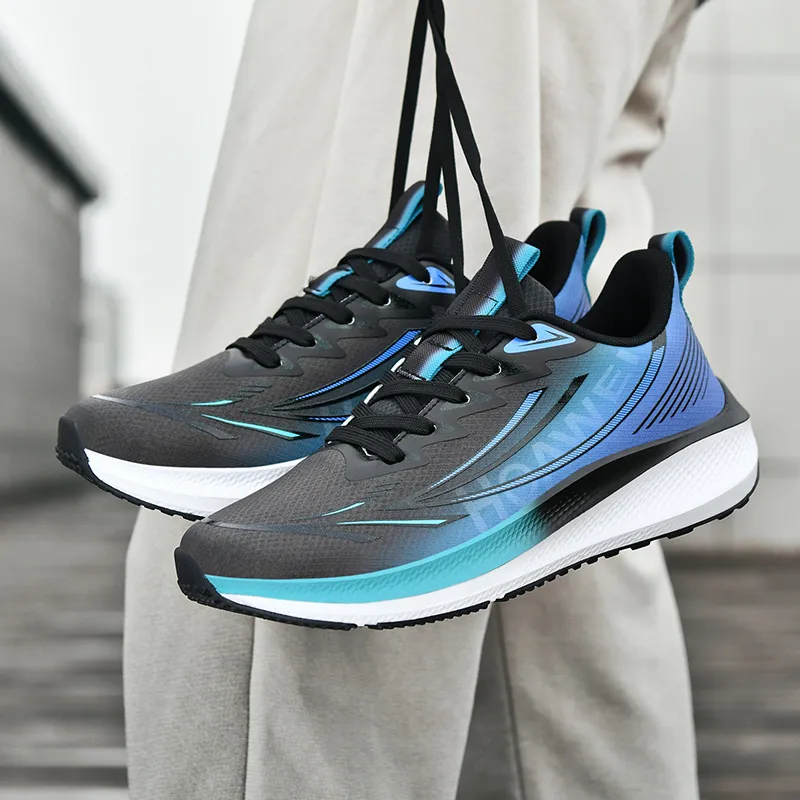 BIANSULONG Cushioning Abrasion Resistant Support Low Top Casual Training Running Shoes Men's-2