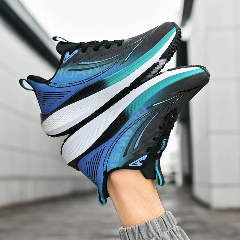 BIANSULONG Cushioning Abrasion Resistant Support Low Top Casual Training Running Shoes Men's-3