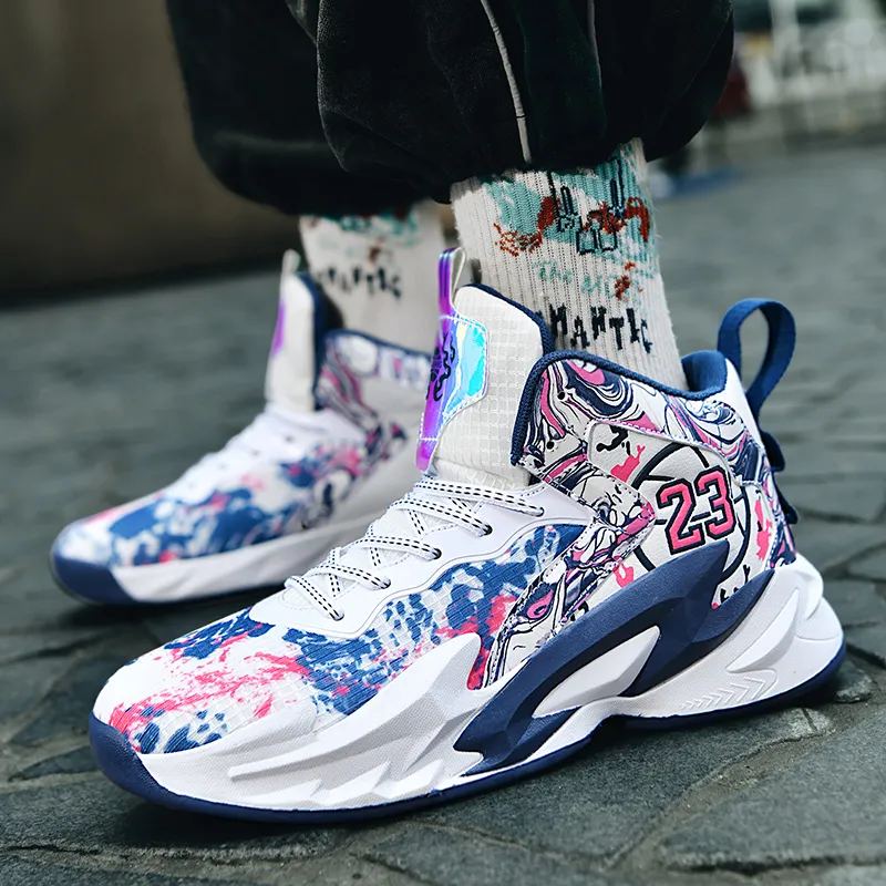 BIANSULONG Cushioning Breathable Support High Top Basketball Shoes Unisex-16