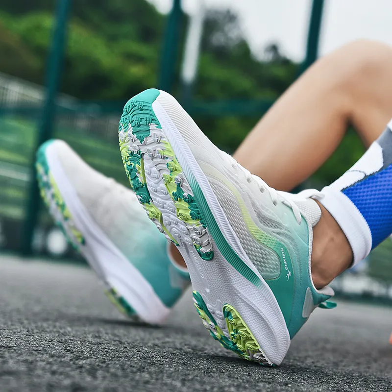BIANSULONG Cushioning Height Increasing Balance Wear Resistant Slip Resistant Low Top Casual Running Shoes Unisex-4