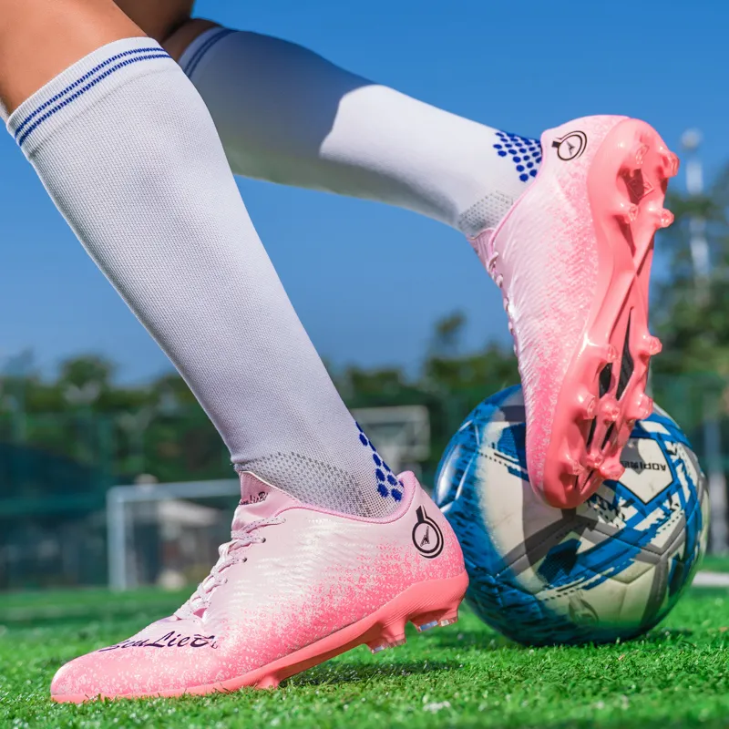 BIANSULONG Soft Ground Cushioning, Breathable, Supportive Soccer Shoes Unisex-13