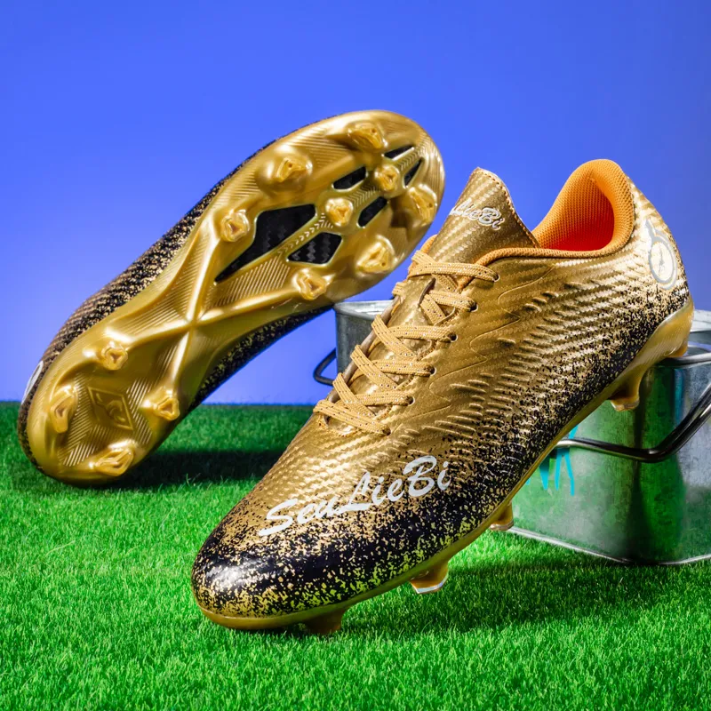 BIANSULONG Soft Ground Cushioning, Breathable, Supportive Soccer Shoes Unisex-9