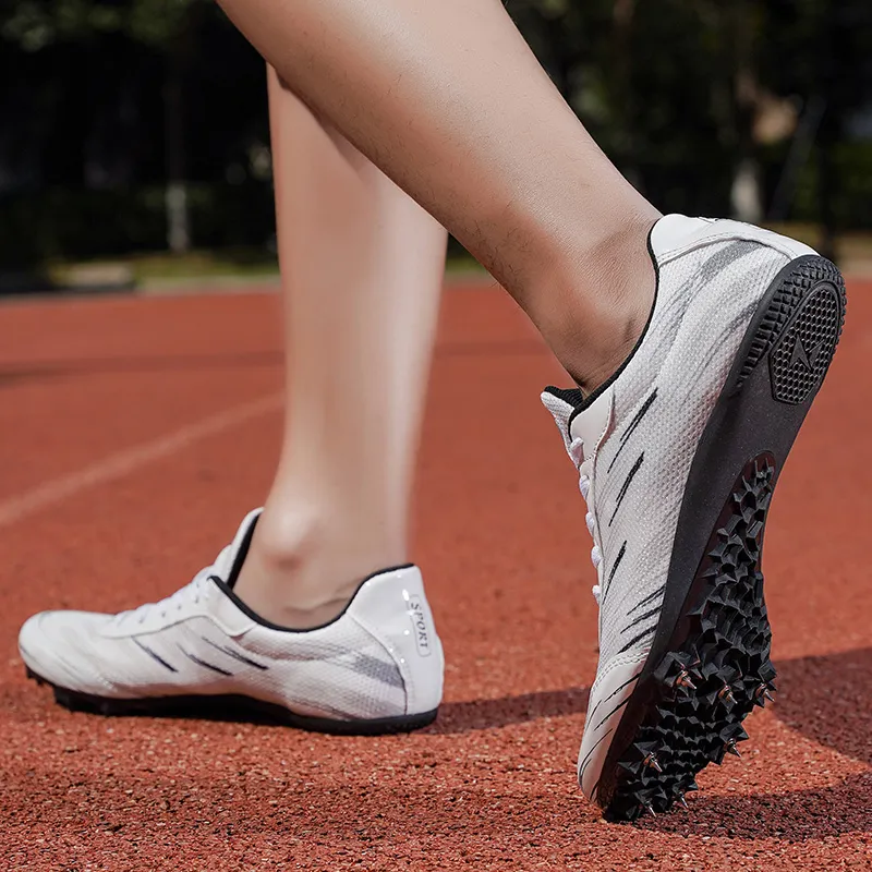 BIANSULONG Wear-Resistant Coverage Impact-Resistant Low-Top Casual Running Shoes Men's White Black-2