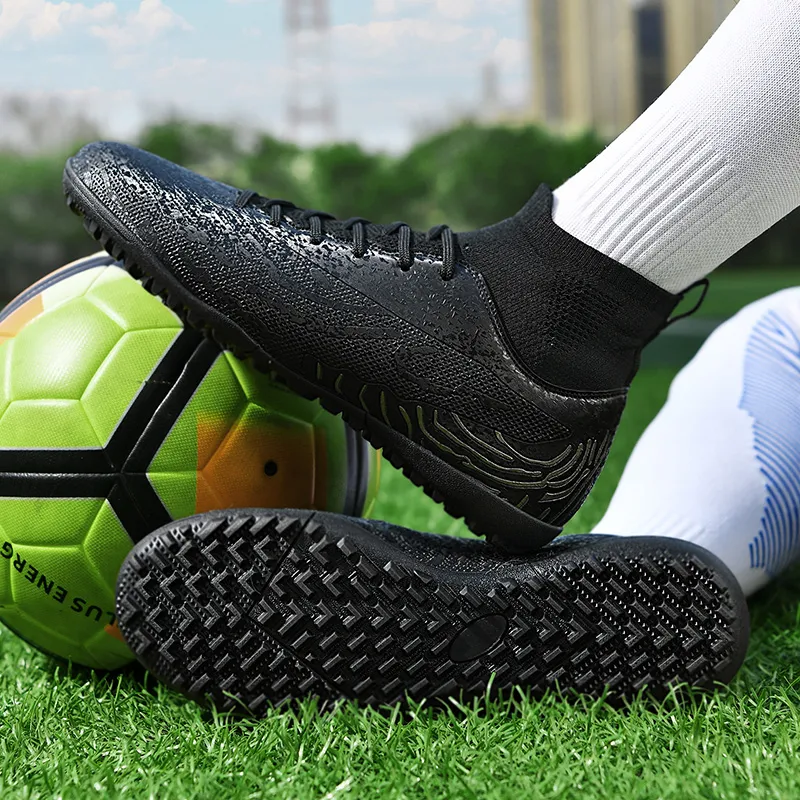BIANSULONG Soccer Shoes Unisex Low Top White Blue-11