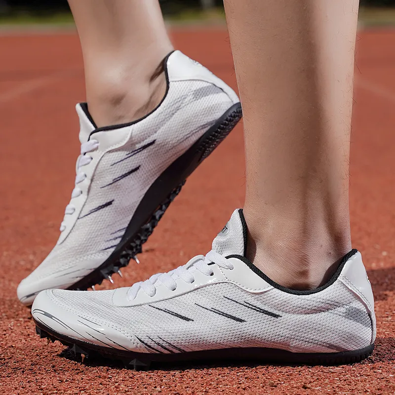 BIANSULONG Wear-Resistant Coverage Impact-Resistant Low-Top Casual Running Shoes Men's White Black-3