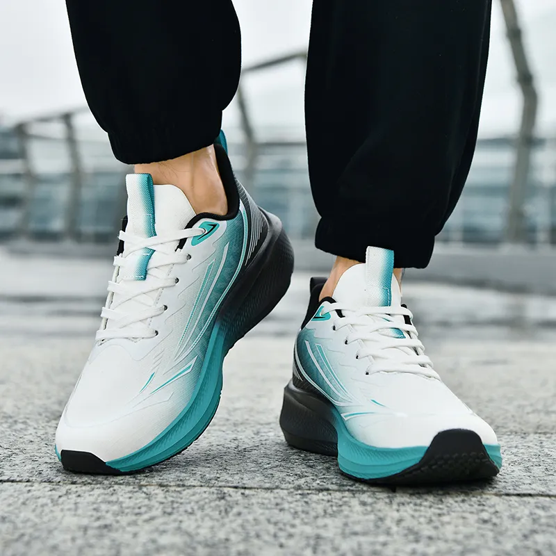 BIANSULONG Cushioning Abrasion Resistant Support Low Top Casual Training Running Shoes Men's-12