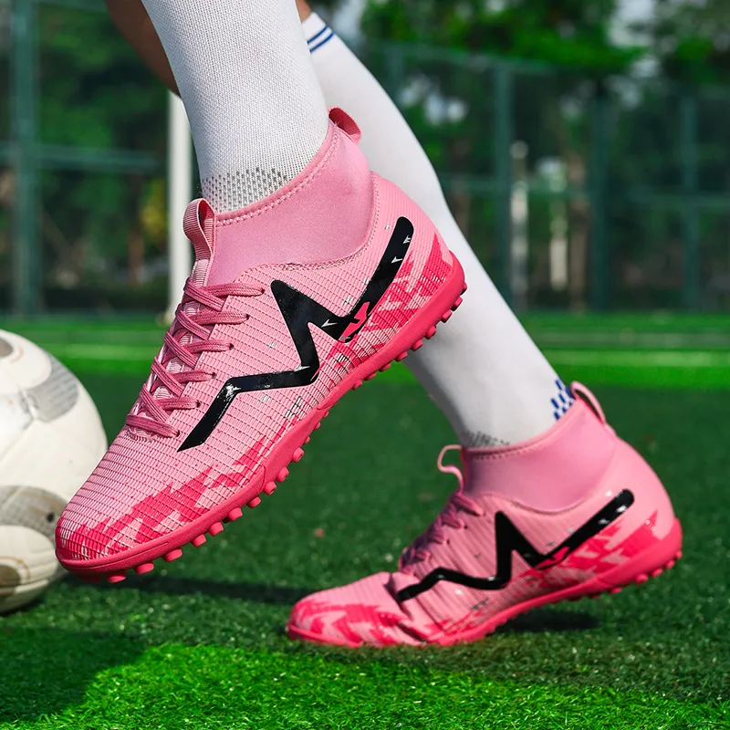 BIANSULONG TF Rubber Broken Studs Soft Ground Firm Ground Cushioning Anti-Slip And Wear-Resistant Soccer Shoes Unisex-2